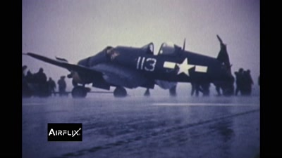 USS BUNKER HILL (CV-17) WWII FEB-MAY 1945 Highlights